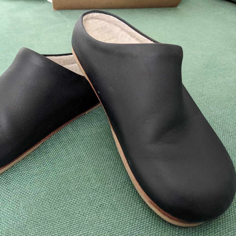 Lauren Manoogian Hessian Mule 37 Black